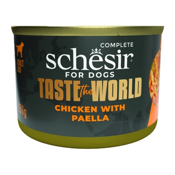 Schesir Dog Κοτόπουλο με Παέγια 150gr