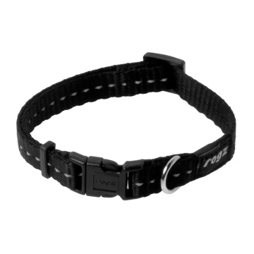 Rogz Περιλαίμιο Σκύλου Utility Μαύρο XS 16-22cm