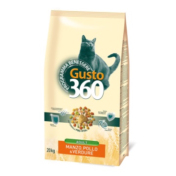 Gusto Βοδινό, Κοτόπουλο & Λαχανικά 20kg