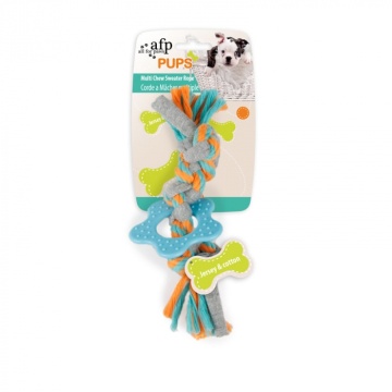 AFP Παιχνίδι Σκύλου Multi Chew Sweater Rope 19cm