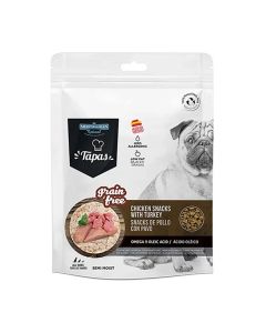 Mediterranean Tapas Λιχουδιές Σκύλου με Κοτόπουλο & Γαλοπούλα 150gr