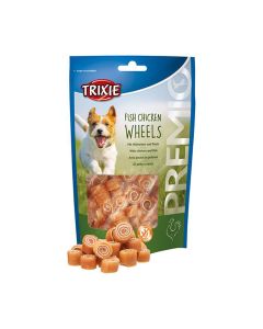 Trixie Λιχουδιές Premio Fish Chicken Wheels 75gr