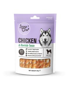 Jerky Time Chicken Bleach Rawhide 80gr