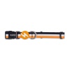 Dashi Περιλαίμιο Σκύλου Stripes Orange & Black S 28-42cm