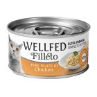 Wellfed Filleto Φιλετάκια Κοτόπουλο 70gr