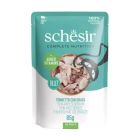 Schesir Cat Pouch Τόνος & Λαβράκι σε Ζελέ 85gr