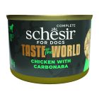 Schesir Dog Κοτόπουλο με Καρμπονάρα 150gr