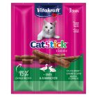 Vitakraft Cat Stick Mini με Πάπια & Κουνέλι 18gr 3τμχ