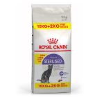 Royal Canin Sterilised 10kg+2kg Δώρο