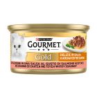 Gourmet Gold "Η Απόλαυση της Σάλτσας" Σολομός 85gr