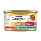 Gourmet Gold Ταρτάρ Σολομός & Μαύρος Μπακαλιάρος 85gr