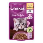 Whiskas Junior με Κοτόπουλο σε Ζελέ 85gr