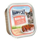 Happy Cat Duo Πατέ Πουλερικά & Σολομός 100gr