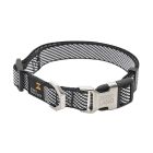 Zooland Περιλαίμιο Mixer Lead Series Άσπρο/Μαύρο L 2.5x42-60cm