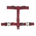 Zooland Σαμαράκι Mixer Lead Series Μαύρο/Κόκκινο S 1.5x35-50cm