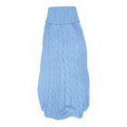 Pet Πουλόβερ Σκύλου Γαλάζιο 3XL 37cm