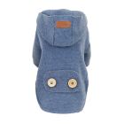 Pet Παλτό Μπλε M 25cm