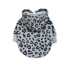 Pet Φούτερ Σκύλου Γκρι Λεοπάρ M