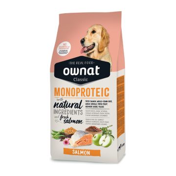 Ownat Classic Dog Monoproteic Σολομός 4kg