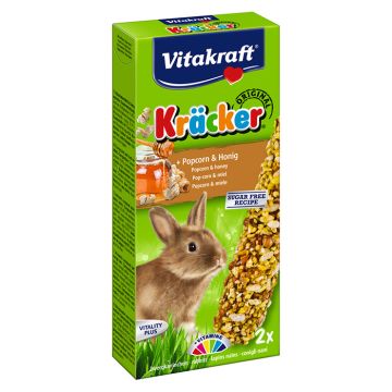 Vitakraft Kracker με Pop Corn & Μέλι για Κουνέλια 2τμχ