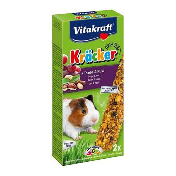 Vitakraft Kracker με Σταφίδες & Ξηρούς Καρπούς για Ινδικά Χοιρίδια 2τμχ