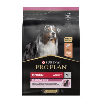 Purina Pro Plan Dog Medium Adult Sensitive Skin Σολομός 3kg