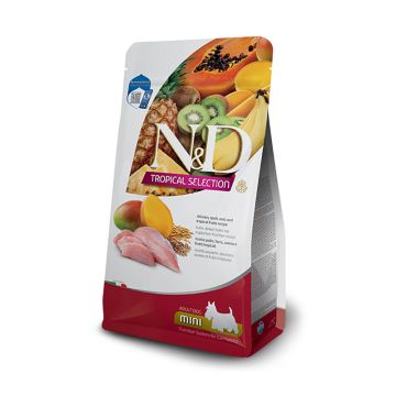 N&D Tropical Dog Adult Mini με Κοτόπουλο 5kg