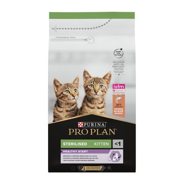 Purina Pro Plan Cat Healthy Start Kitten Sterilised Σολομός 1.5kg
