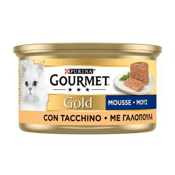 Gourmet Gold Μους Γαλοπούλα 85gr