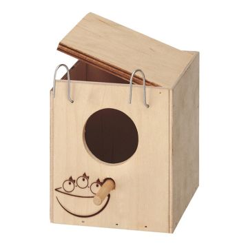 Ferplast Nido Ξύλινη Φωλιά Mini 11.5x12.5x12cm