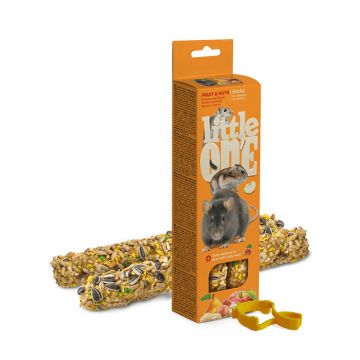 Little One Sticks Fruits & Nuts για Χάμστερ 2τμχ