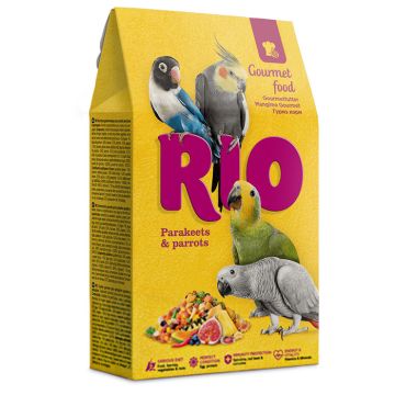 Rio Gourmet Food για Μεσαίους & Μεγάλους Παπαγάλους 250gr