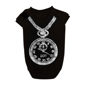 Pet Μπλούζα Σκύλου Black Clock XL 34cm