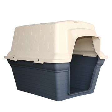 Σπιτάκι Σκύλου Γκρι Medium 84x63x62.9cm