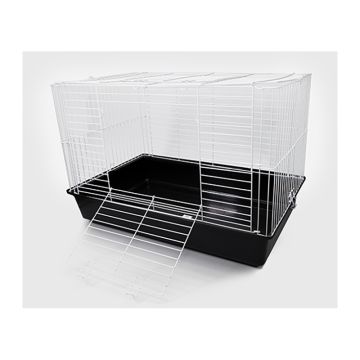 Dalian Κλουβί Κουνελιών Μαύρο 82x52x45cm