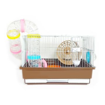 Pet Κλουβί για Χάμστερ Mix Color 35x28x23cm