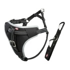 Trixie Ζώνη Ασφαλείας με Σαμαράκι Μαύρο S-M 40-55cm/17mm