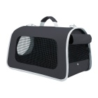 Pet Τσάντα Μεταφοράς Μαύρη S 43x24x26cm