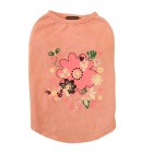 Pet Μπλούζα Σκύλου Pink Flower L 30cm