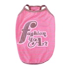 Pet Μπλούζα Σκύλου Fashion Is Art Ροζ L 27cm